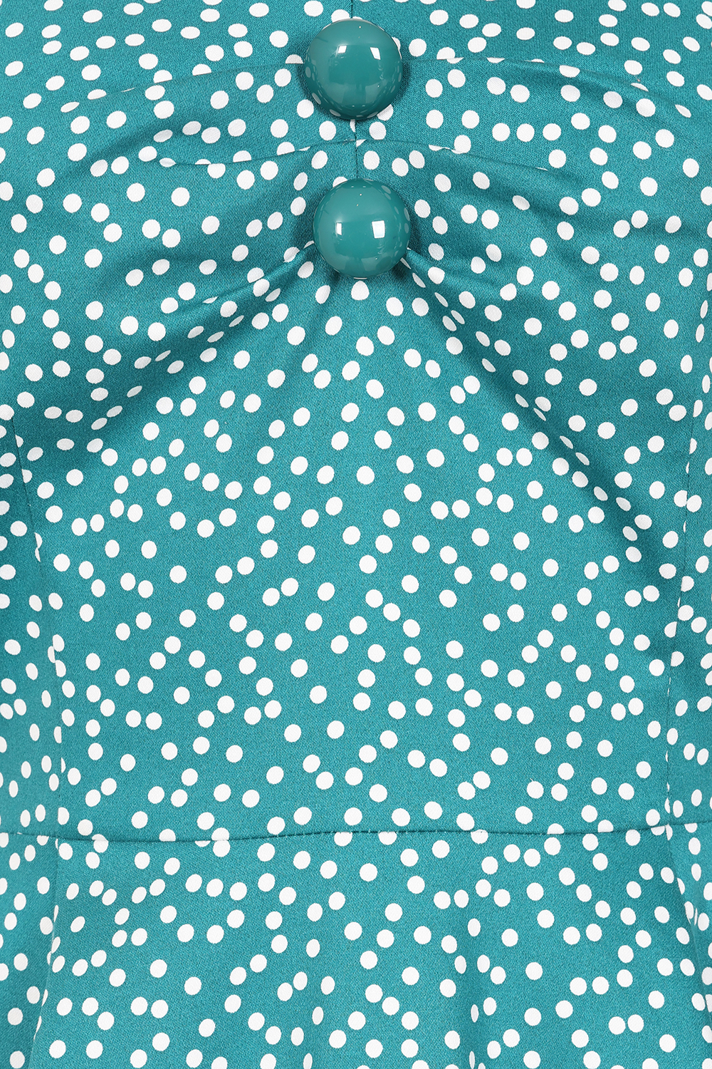 Lila Polka Dot Swing Dress in Extended Sizing